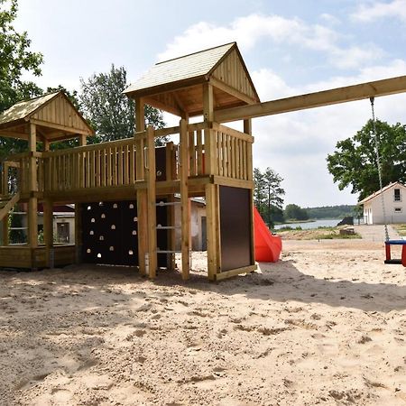 5 Sterne Ferienhaus Direkt Am See Mit Sauna-Kamin-Garten Krakow am See Εξωτερικό φωτογραφία