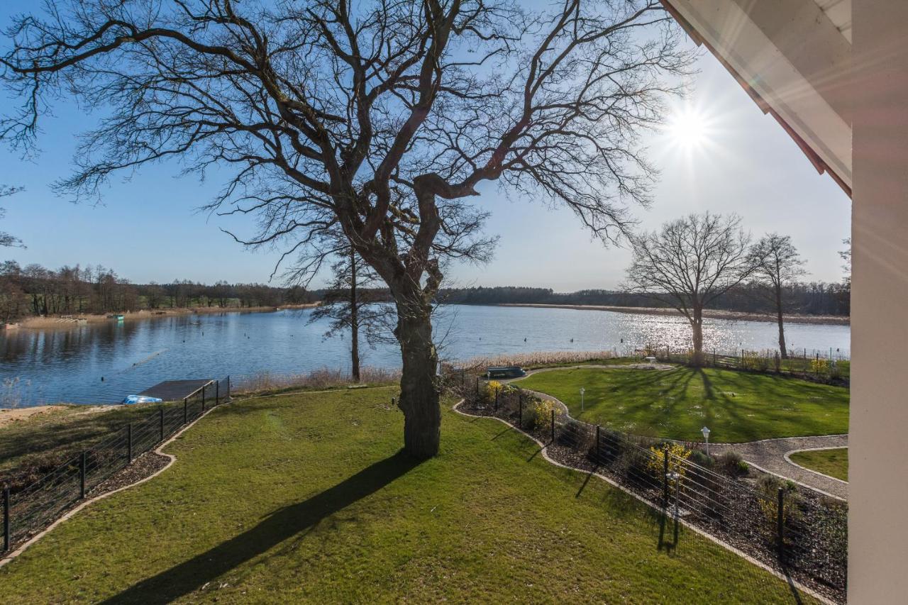 5 Sterne Ferienhaus Direkt Am See Mit Sauna-Kamin-Garten Krakow am See Εξωτερικό φωτογραφία